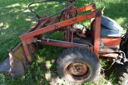 Shop Built Articulating Front End Loader, Wisconsin B-4 Engine, 4 Speed Trans, Will Run And Drive