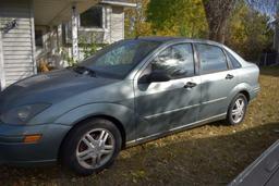 2003 Ford Focus SE Car, 4 Door, 5 Speed Manual Transmission, Cloth, PW, PL, Tilt Cruise,