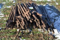 Large Assortment of Fence Posts