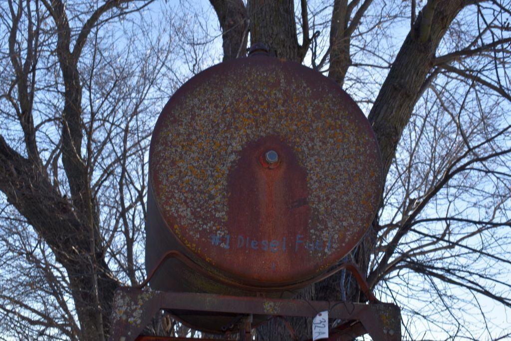 300 Gallon Fuel Barrel with Stand