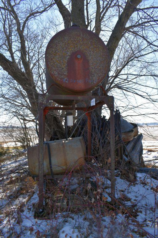 300 Gallon Fuel Barrel with Stand