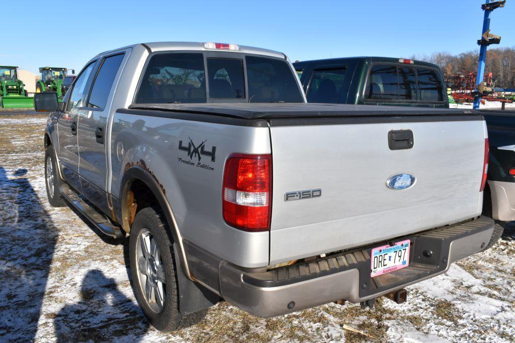 2006 Ford F-150 Lariat, Freedom Edition, 4x4, 4 Ds