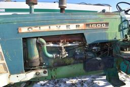 Oliver 1600 Tractor W/F, 540 PTO, 3pt., 3 Speed, r