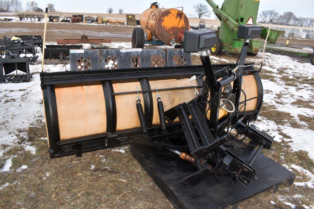 Meyers 8'6" Snow Plow, Mounts, Wiring, Been Gon