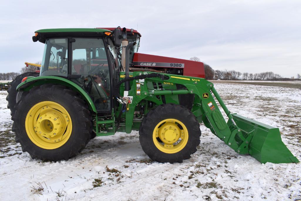 2014 John Deere 5085M MFWD Tractor, 625.4 Actual