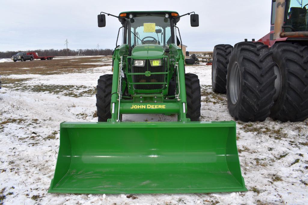 2014 John Deere 5085M MFWD Tractor, 625.4 Actual