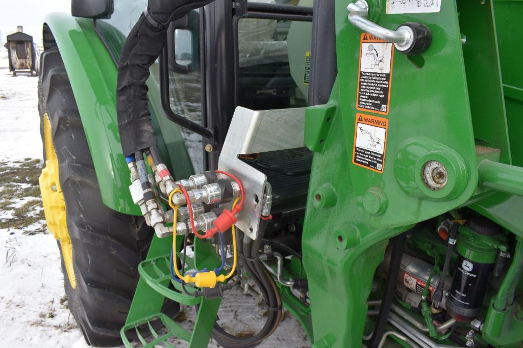 2014 John Deere 5085M MFWD Tractor, 625.4 Actual