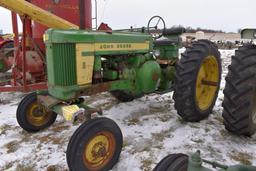 1957 John Deere 620, Gas, Factory WF, Live PTO