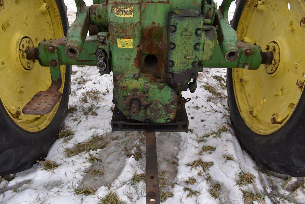 1957 John Deere 620, Gas, Factory WF, Live PTO