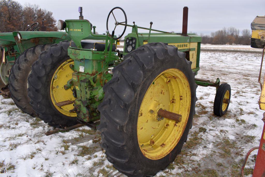 1957 John Deere 620, Gas, Factory WF, Live PTO