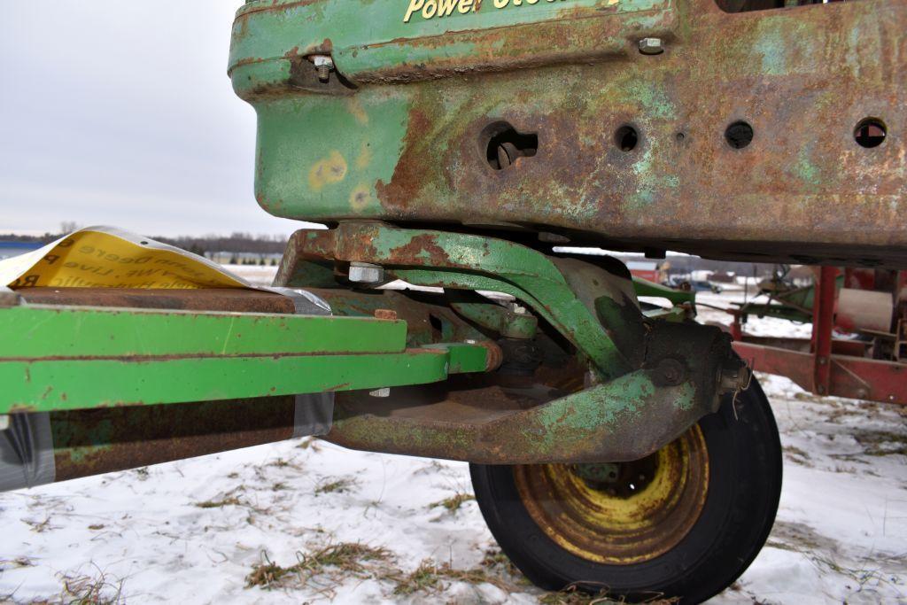 1957 John Deere 620, Gas, Factory WF, Live PTO