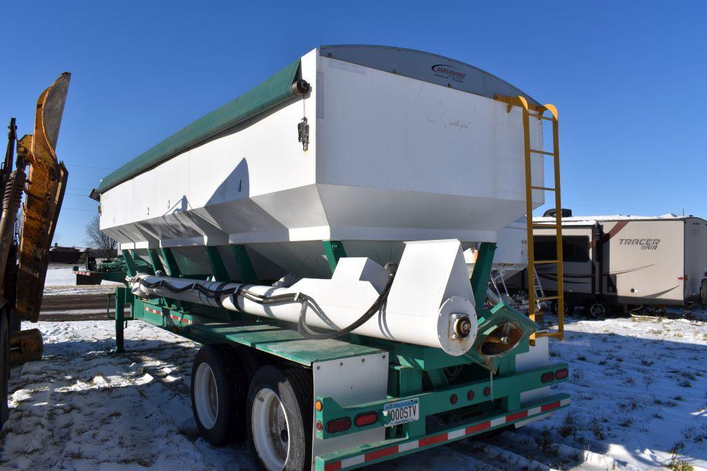 2010 Behnke 24 Ton Fertilizer Tender Semi