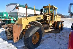 John Deere 770-BH Articulated Motor Grader,14'Mol