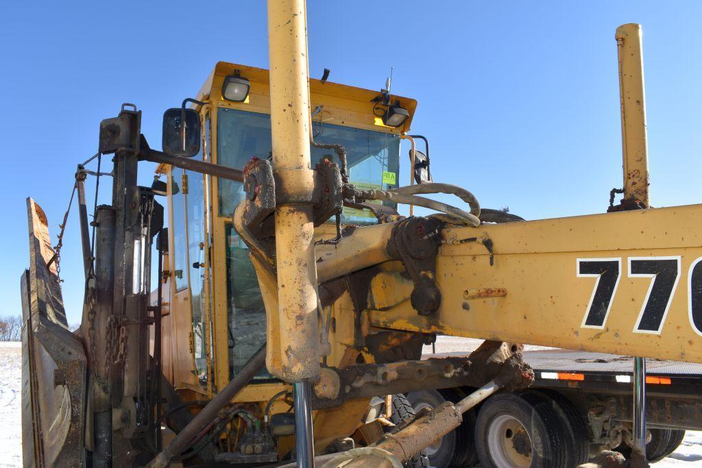 John Deere 770-BH Articulated Motor Grader,14'Mol