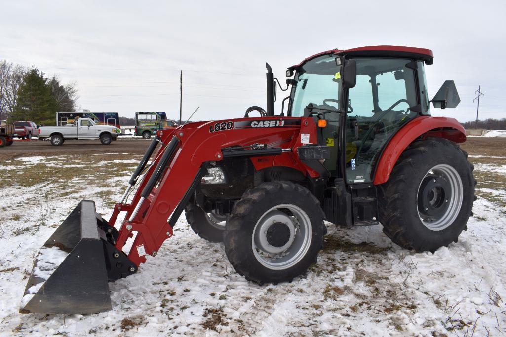 Case IH Farmall 75C MDWD Tractor, 322.5 Actual