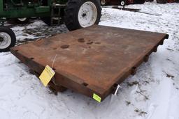 Flatbed, 8x10', Hyd Hoist, Off of Truck Bed