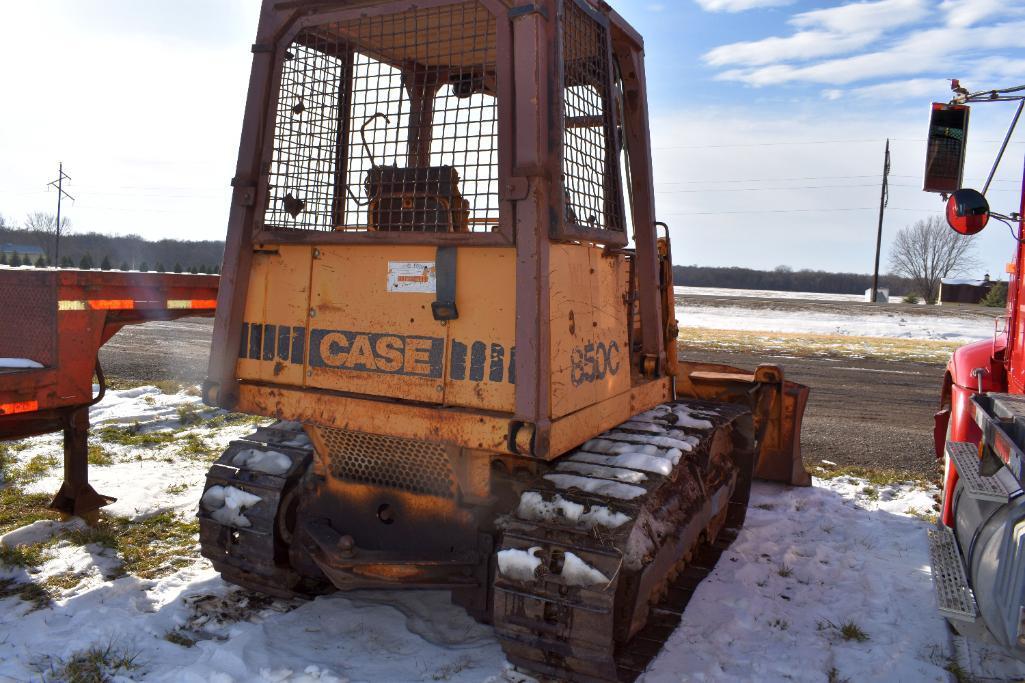 Case 850C Crawler Dozer, 18" Pads, 6 Way 94" Blad