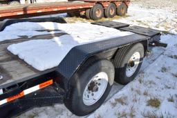 2017 Big Tex Flat Bed Tandem Axle Trailer,