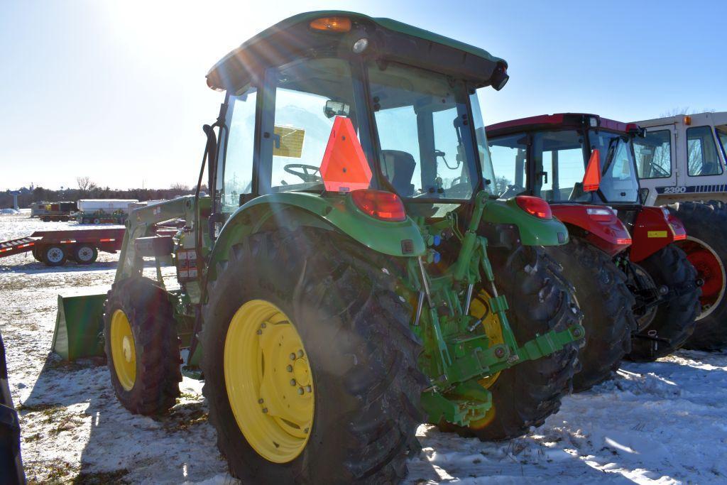 John Deere 5085 MFWA Tractor With JD H260 Loader