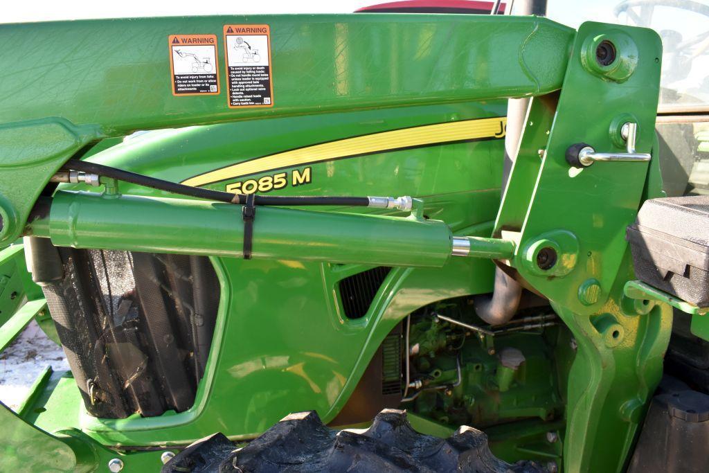 John Deere 5085 MFWA Tractor With JD H260 Loader