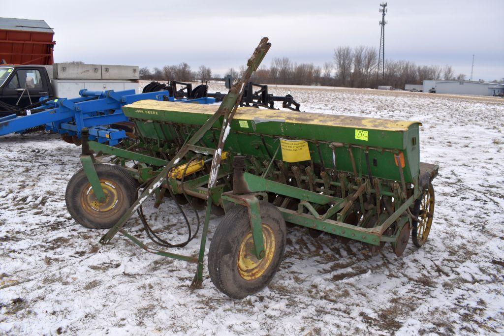 John Deere LLA Shoe Grain Drill, 12' With 6" Spac