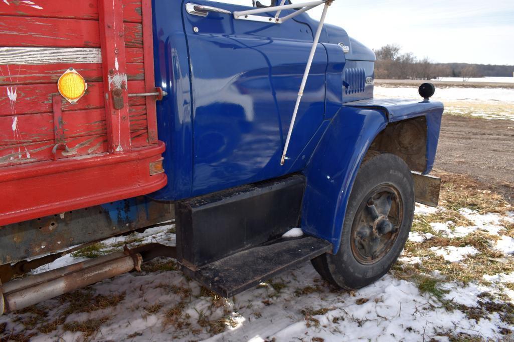 1969 Dodge 700 Grain Truck, 16' Box & Hoist, 361