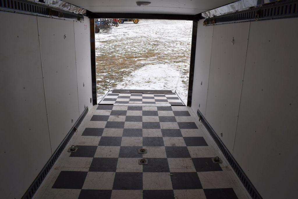 2015 United Enclosed Cargo Trailer, 7' x 16', V-N