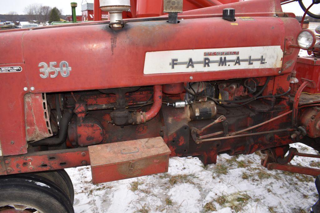 Farmall 350, Gas, NF, 540PTO, 13.6x38 Tires, Dua