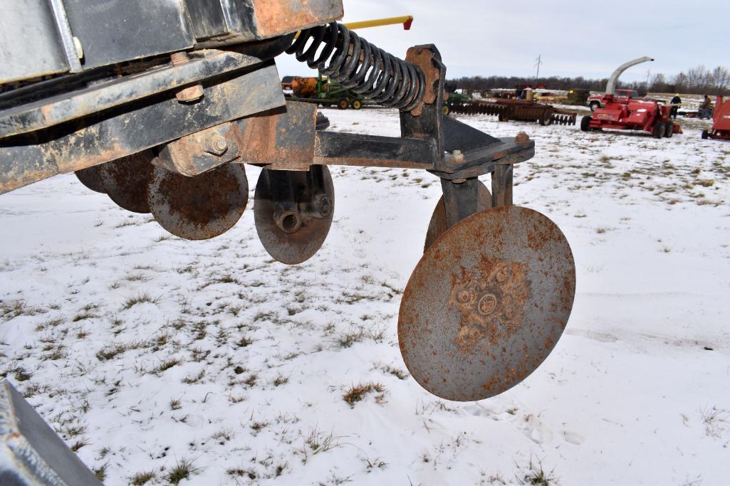 Case IH 730B Ripper, 7 Shank, Double Disc Front,