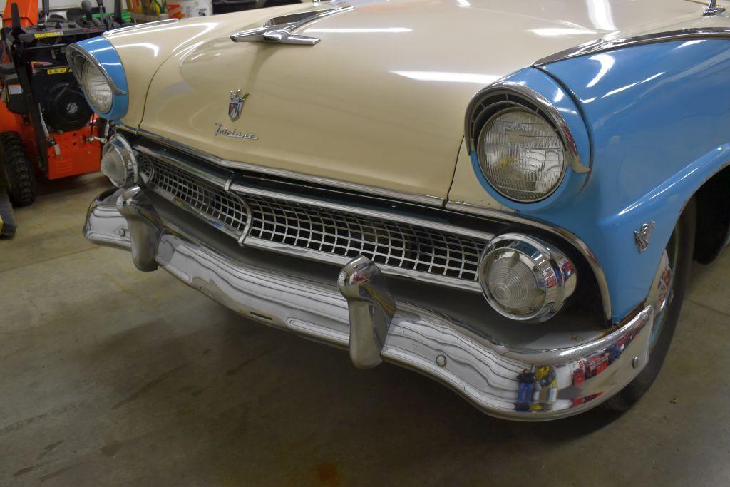 1955 Ford Fairlane, 4 Door Sedan, One Owner Original 20,769 Miles, Rebuilt Motor, 272 Y Block