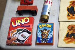 UNO, Toy Trains, Kenner Color Slides