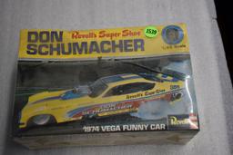 Don Schumacher 1Funny Car Kit by Revell Kit; Original Packaging