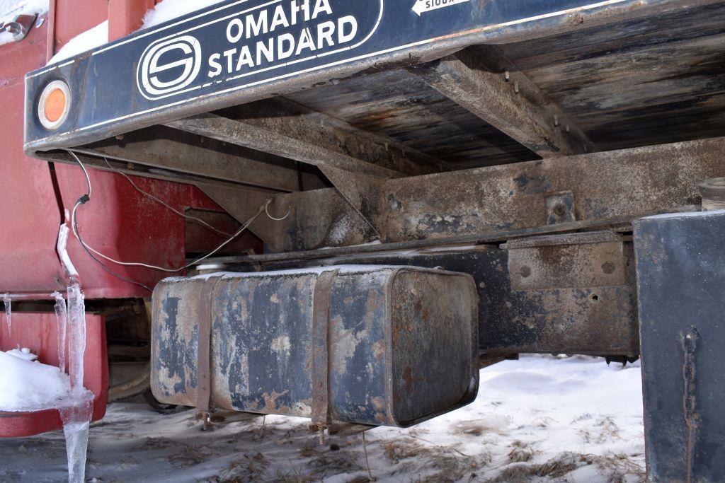 1978 Ford F600 Grain Truck, Single Axle, 16' Omaha Box & Hoist, 360 V8, 5x2 Speed, NO TITLE...