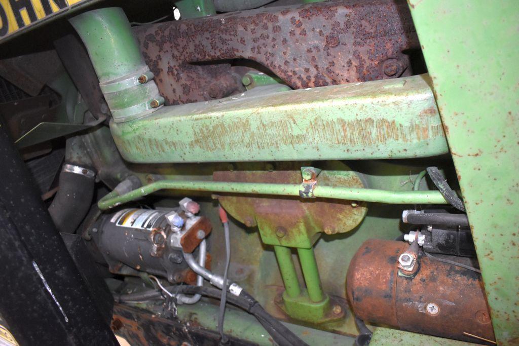 1978 John Deere 4240 Tractor, Westendorff TA28 Hydraulic Loader, Joystick, 84" Bucket, Pallet Forks