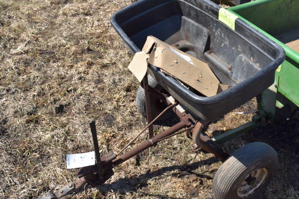 AgriFab 100 Broadcast Spreader, Pull Type