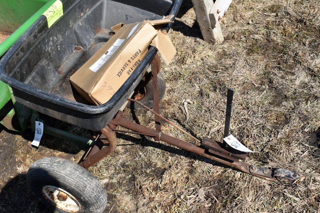 AgriFab 100 Broadcast Spreader, Pull Type