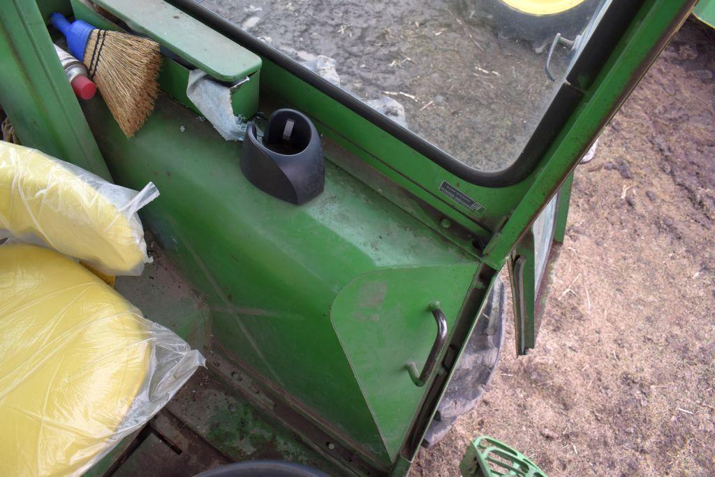 John Deere 4020 Diesel Tractor, 1510 Hours Showing, Power Shift, Full Set of Front Weights,