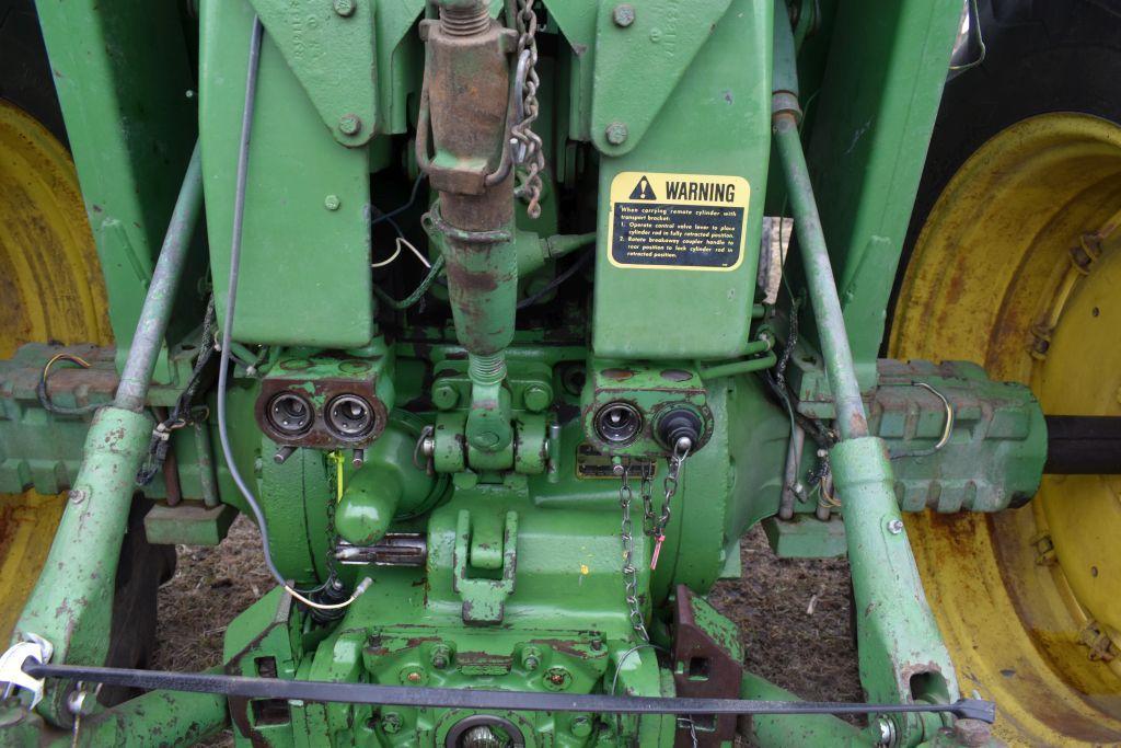 John Deere 4020 Diesel Tractor, 1510 Hours Showing, Power Shift, Full Set of Front Weights,