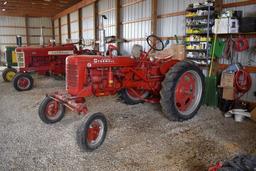 Farmall Super C Tractor, WF, Fast Hitch, 11.2x36 Tires, SN 172549, Motor Free, Non Running