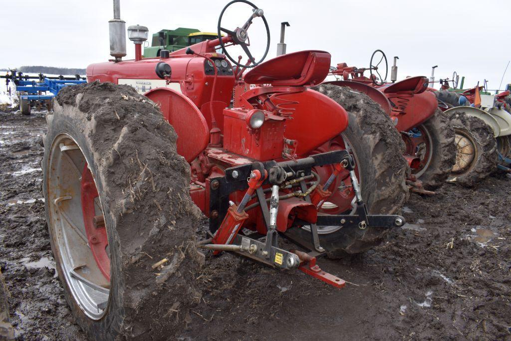 Farmall 450 Gas Tractor, NF, After Market 3 Pt., Fenders, 15.5x38 Tires, SN 24267, Motor Free,