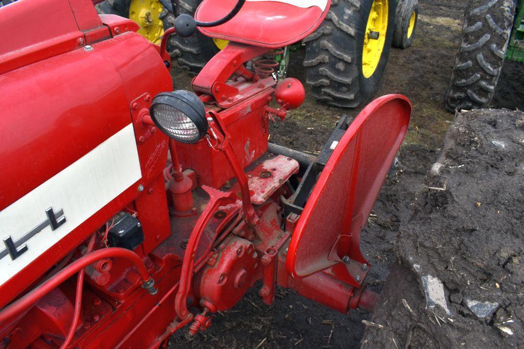 Farmall 450 Gas Tractor, NF, After Market 3 Pt., Fenders, 15.5x38 Tires, SN 24267, Motor Free,