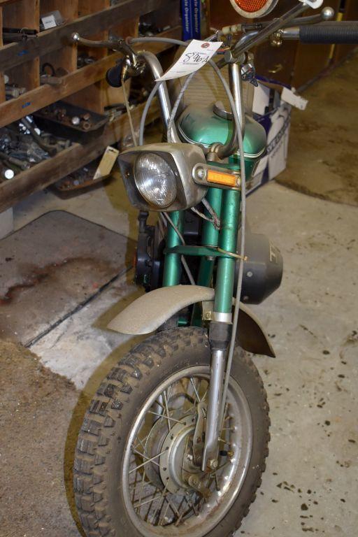 Rupp Roadster 2 Mini Bike, Factory Tecumseh Engine, Original Condition