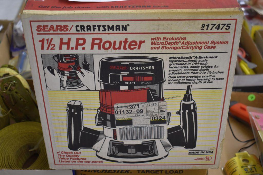 Sears Craftsman 1 1/2 hp Router, NIB