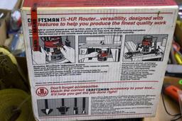 Sears Craftsman 1 1/2 hp Router, NIB