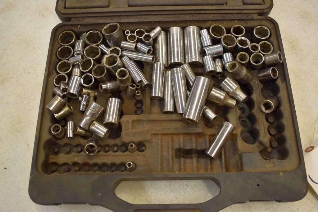 Sears Craftsman 3/8" Ratchet and Socket Set, May be Missing Pieces