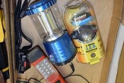 Assorted Tools: Flashlights, Work Lights, Self Igniting Torch