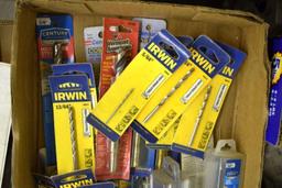 Assortment of Irwin and Sentry Drill Bits