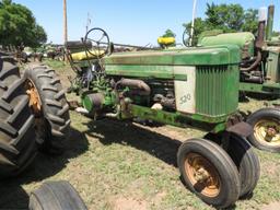 '57 520 row crop, gasoline, S# 5204911, unrestored