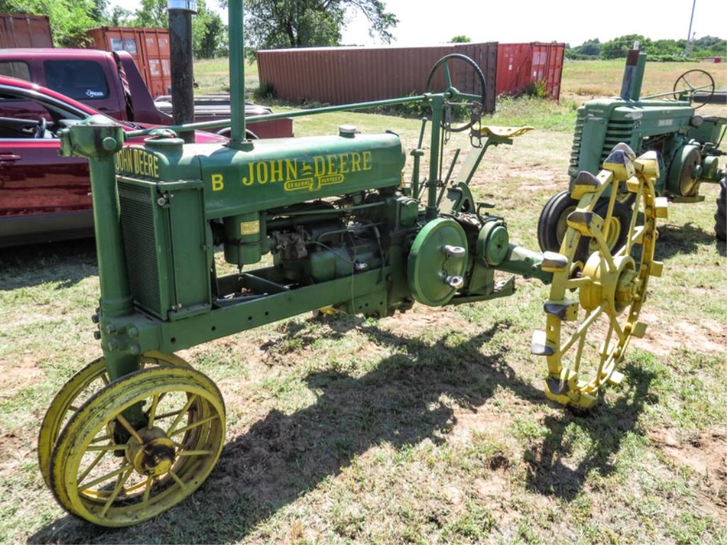 '41 B row crop unstyled, gasoline, S# 9964