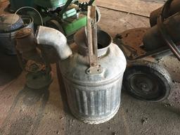 vintage cans & buckets